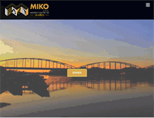 Tablet Screenshot of mikosas.com